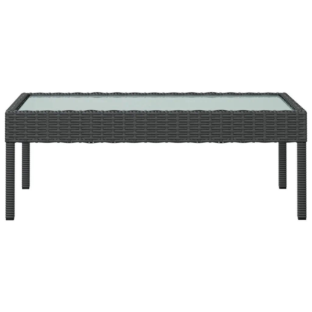 Set Divani da Giardino 16 pz con Cuscini in Polyrattan Nero cod mxl 39196