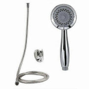 Trade Shop - Kit Bagno Doccetta Doccino Soffione Doccia Tondo Con Laccio 1,8 Mt Staffa 69063 -