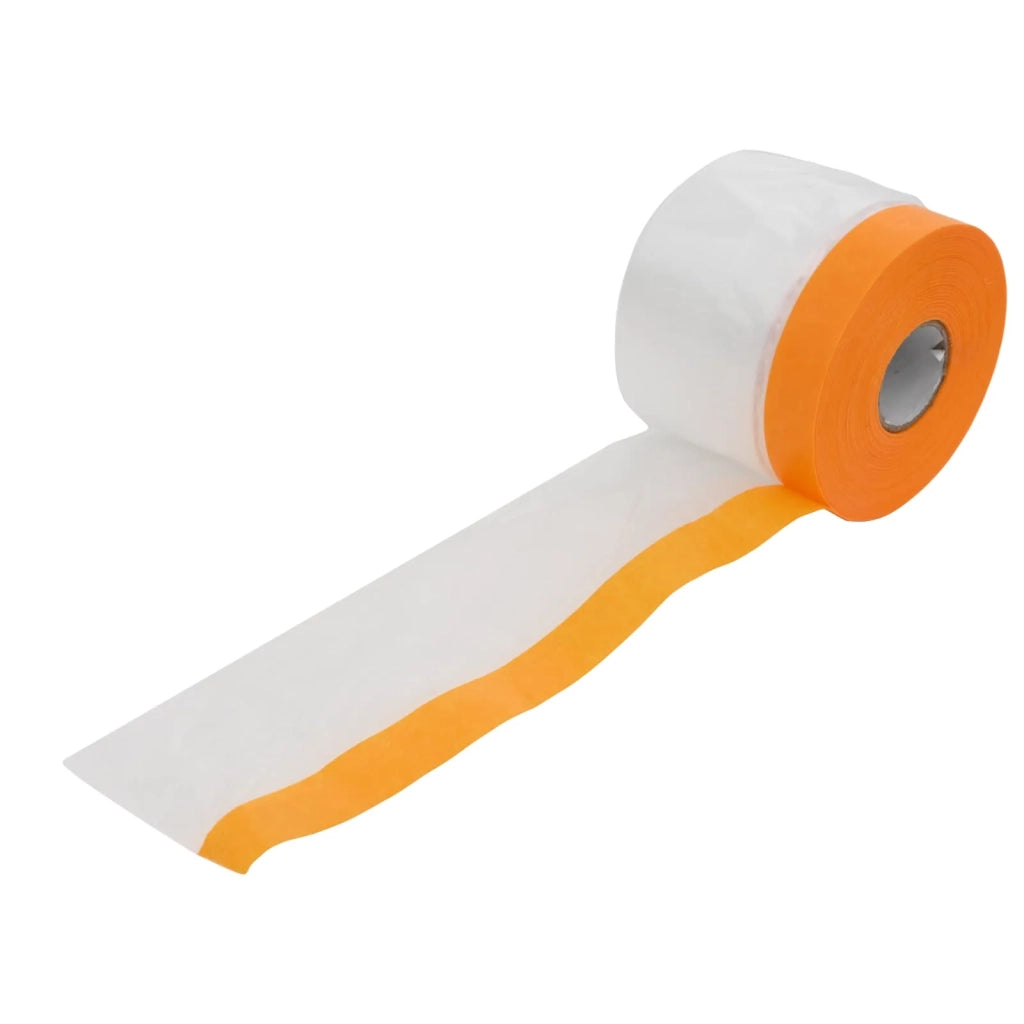 Telo per polvere con nastro adesivo 12 pz 55 x 3300 cm HDPE CFW4322052