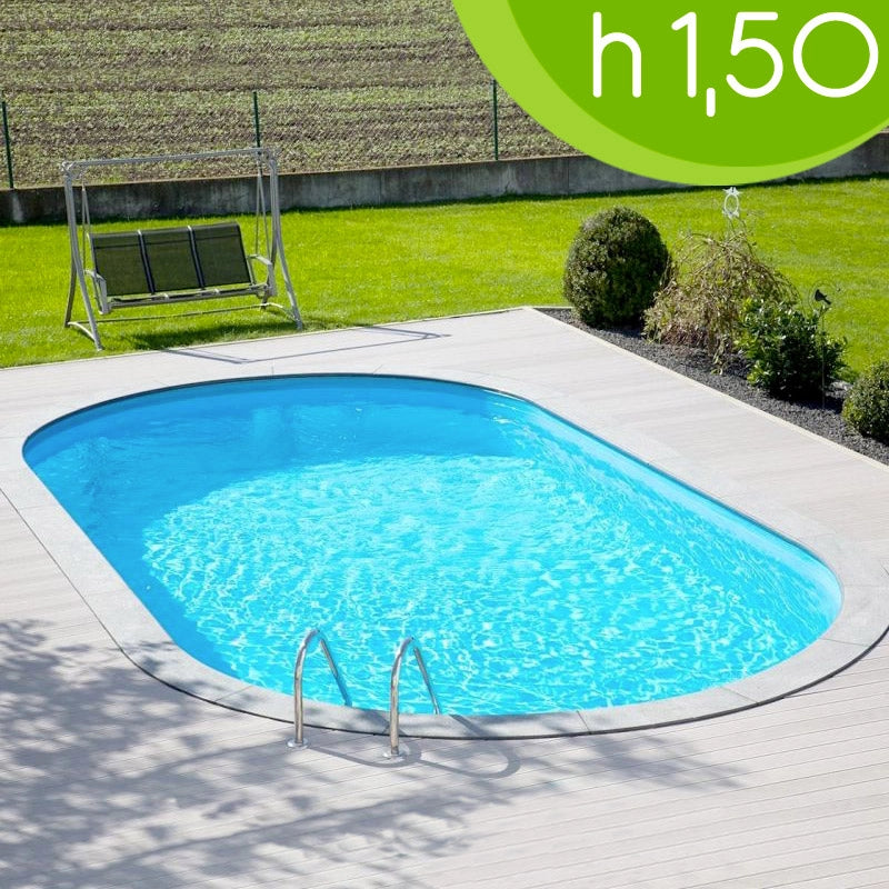 Piscina interrata OLIVIA 1000 - 10,00 x 4,16 x h 1,50 m