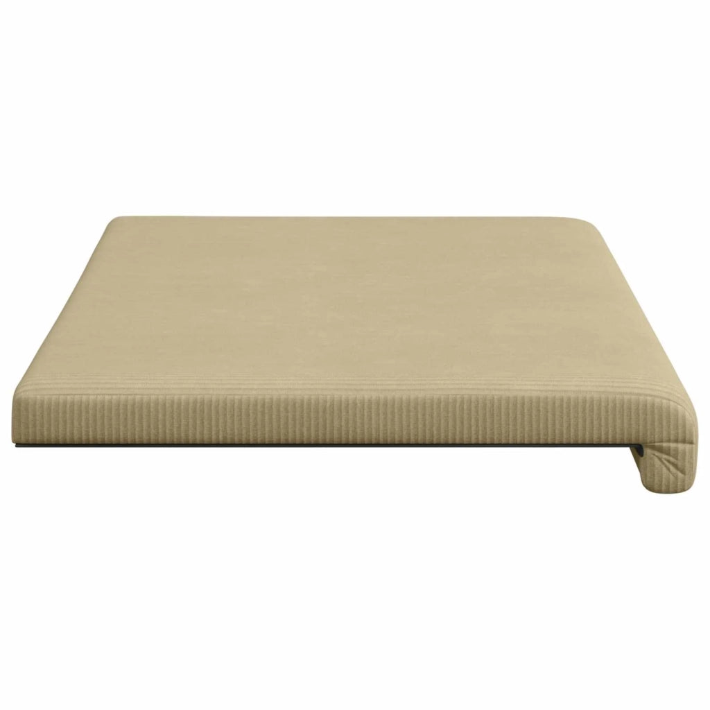 Cuscino per panchina corduroy Grigio Verde Profondità 35 cm 42043293