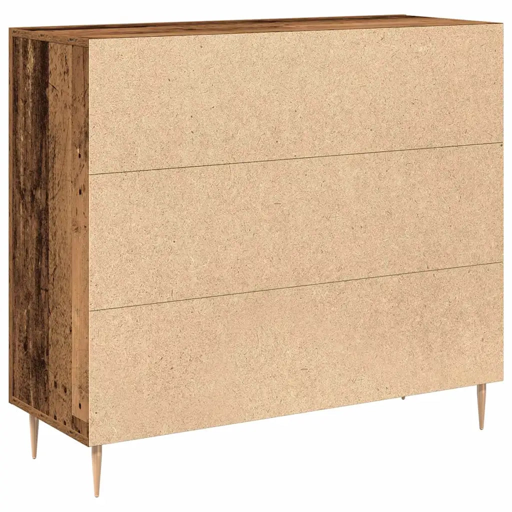 Credenza Legno vecchio 90 x 34 x 80 cm Legno multistrato 869076