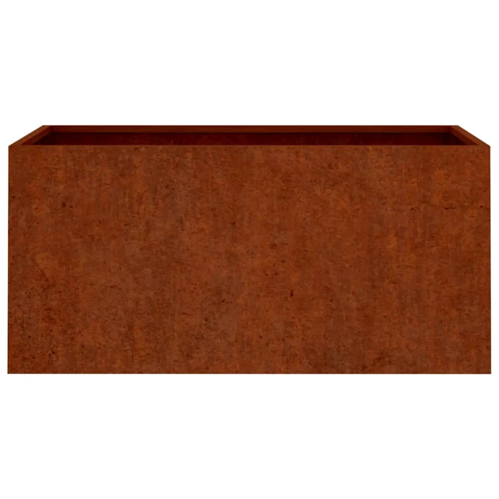 Fioriera 62x40x39 cm Acciaio Corten 821557