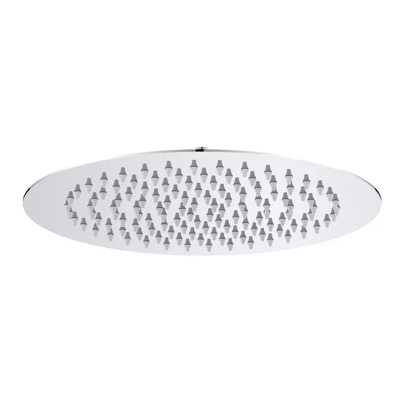 Soffione tondo diametro 25 cm cromato - serie Giove
