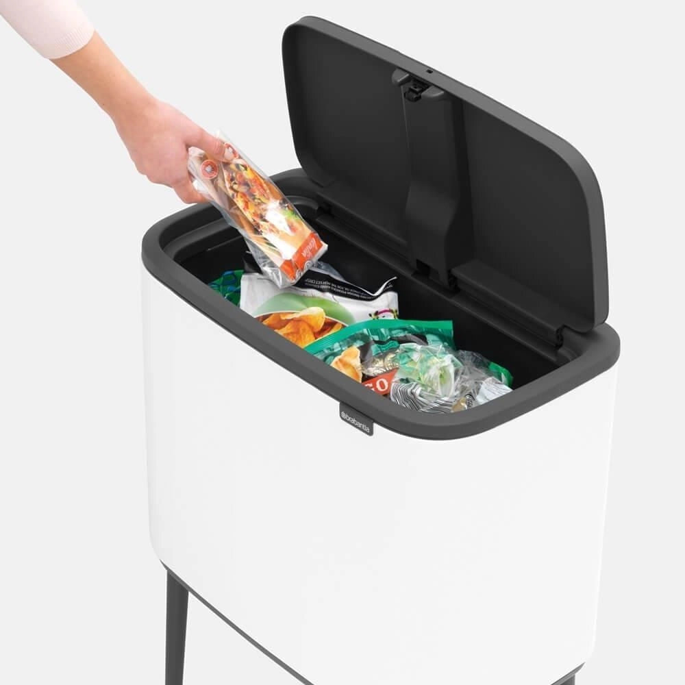Brabantia 313509 bidone per la spazzatura 36 L Rettangolare Plastica Bianco