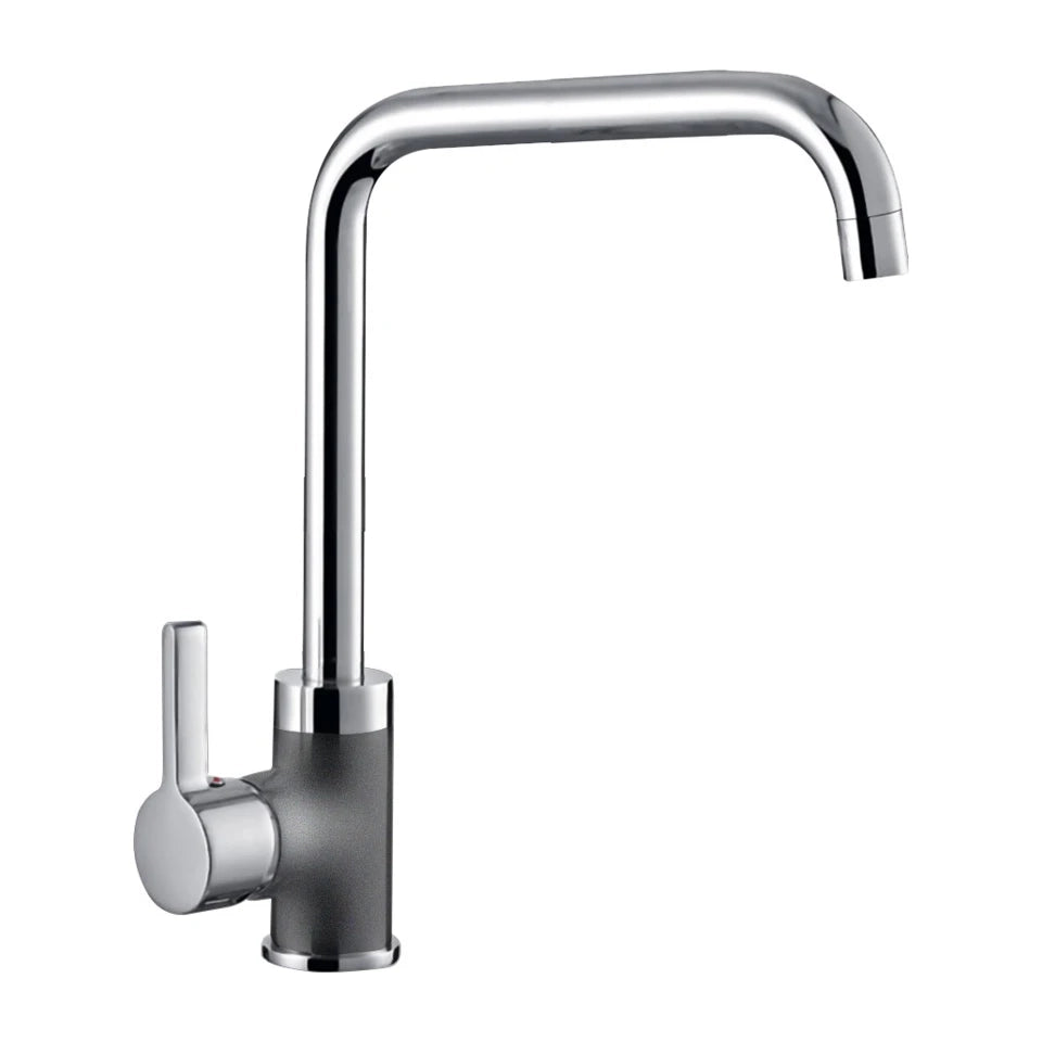 PYRAMIS SILVIO DUO miscelatore per cemento grigio granito