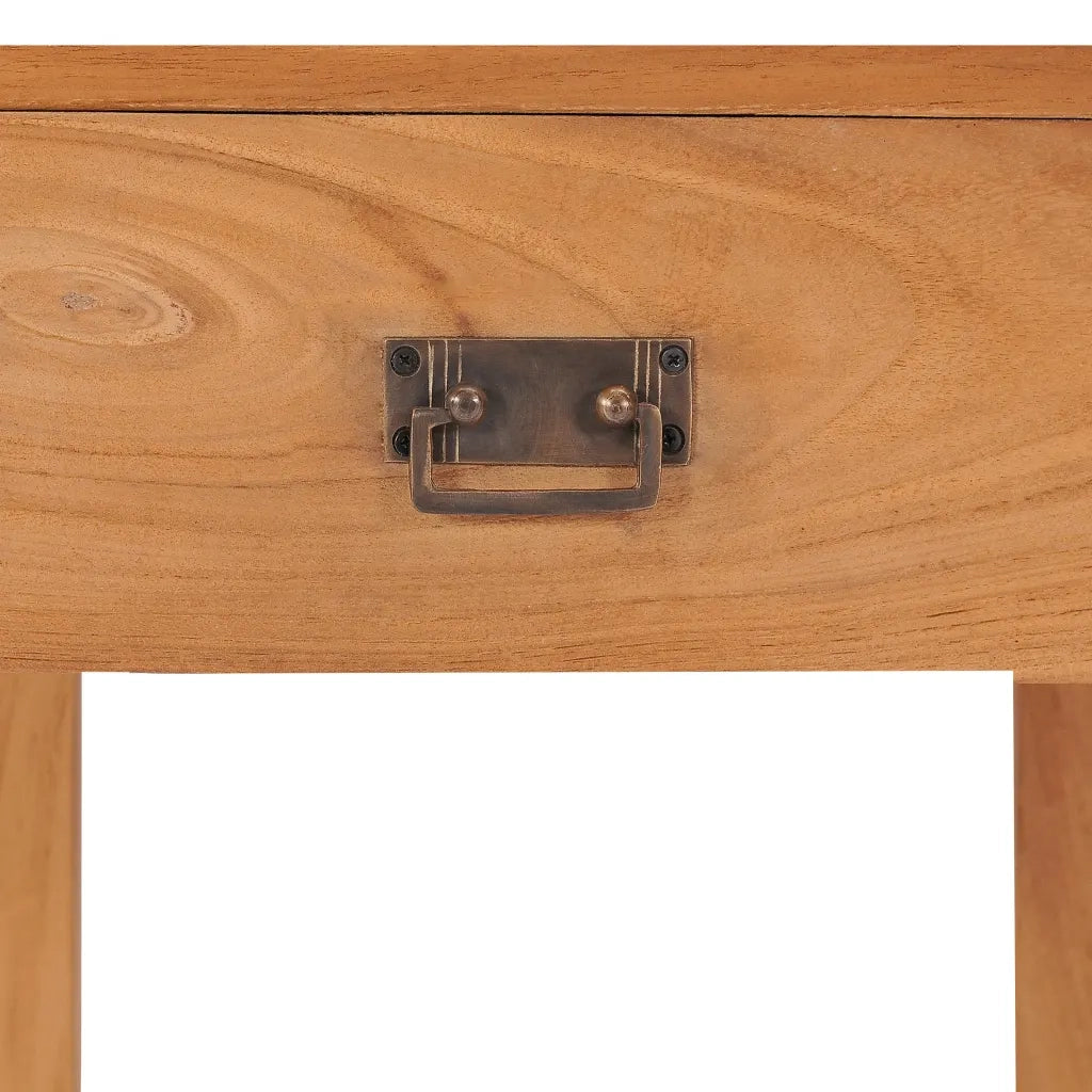 Comodino 35x35x50 cm in Legno Massello di Teak cod mxl 30820
