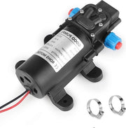 Pompa di acqua autosfregiante 12 V 45 l/min 85 psi 58 bar con valvola di pressione - caravane barca giardino - mini pompa ad alta pressione