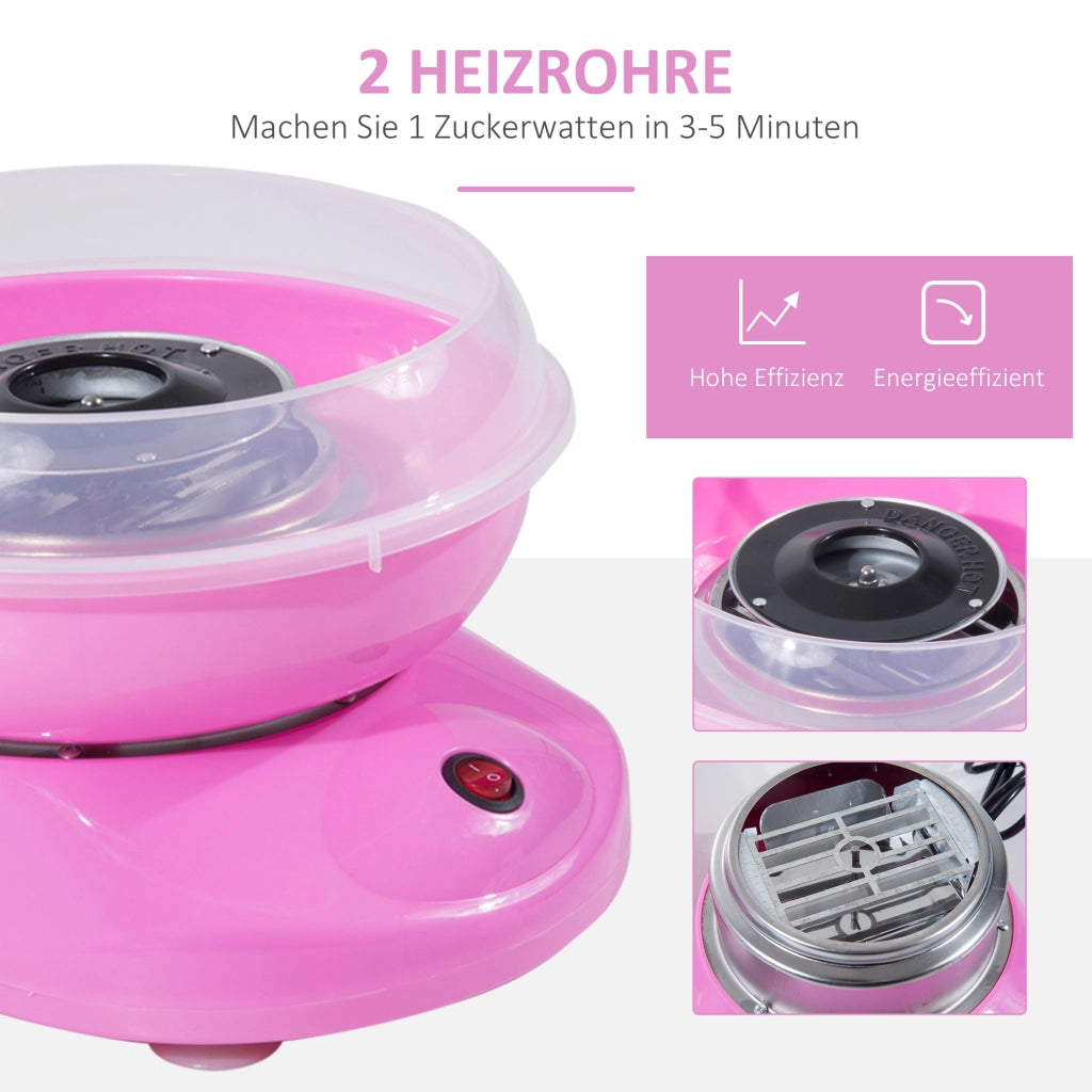 Macchina Zucchero Filato Rosa ¨C Minimal ¨C Acciaio Inossidabile PP