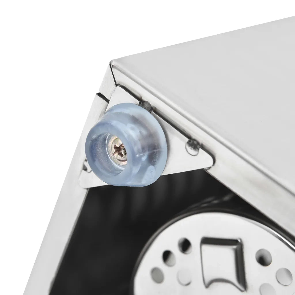 Portaposate con 5 Inserti Rettangolare in Acciaio Inox CFW5466835