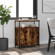 Credenza-Buffet-Armadio da cucina Rovere Fumo 70x30x80 cm in Legno Multistrato 113024
