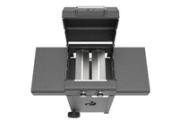 Barbecue a Gas 104,5x45,5x115 cm 2 Fuochi in Acciaio Pereda Nero