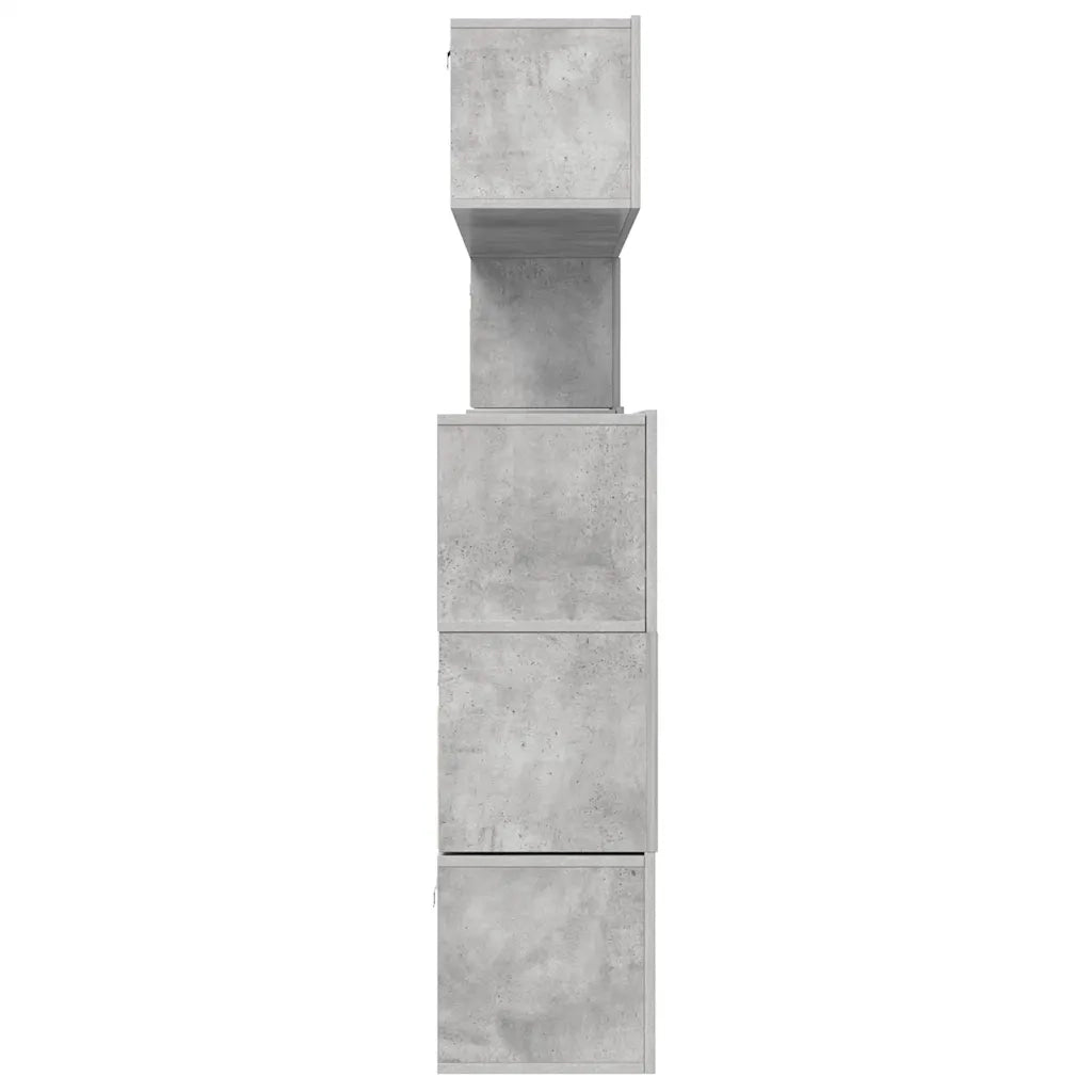 Set di Mobili Porta TV 8 pz Grigio Cemento in Legno Multistrato 3079143