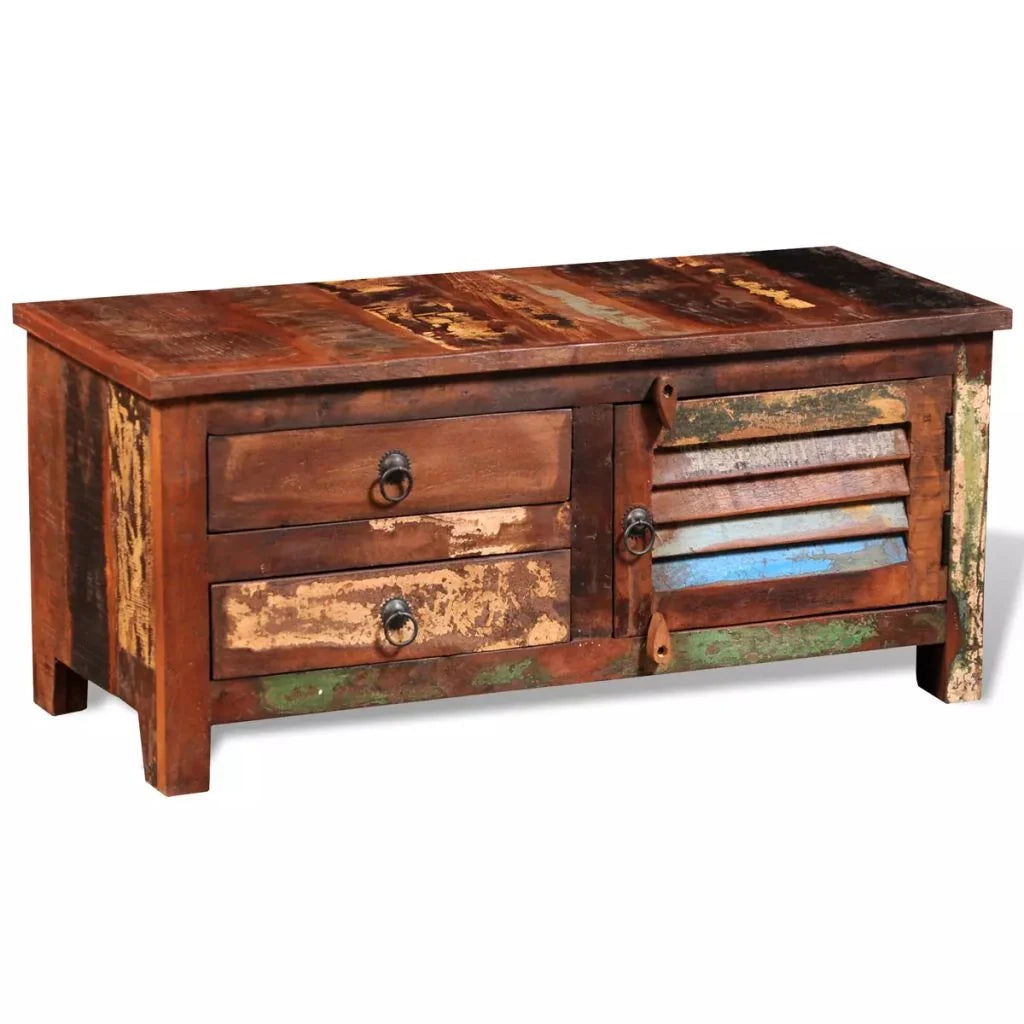 Mobile TV TV buffet dal design pratico Legno massello di recupero 2502023