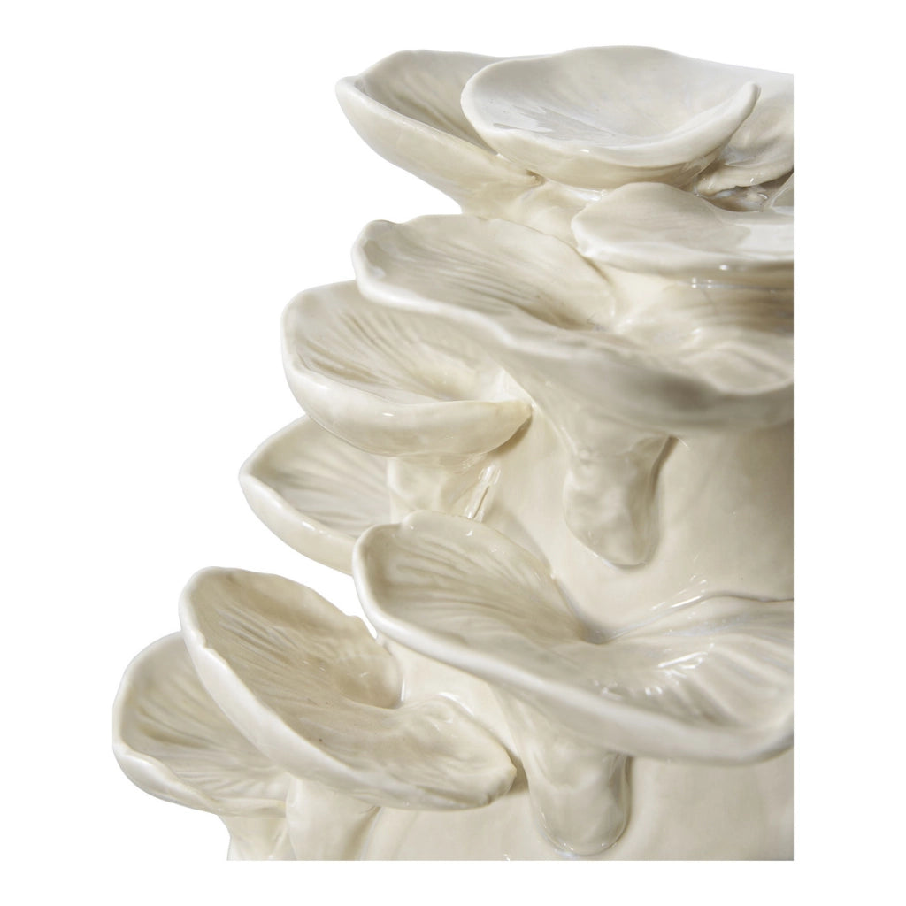 Vaso Decorativo Livorno, Beige, Gres, 15x18x24 cm