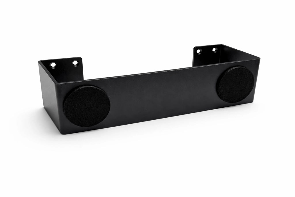 Set di 2 Gambe in Metallo a U, 31x12 cm, Supporto Robusto, Per Mobili, Stile Industriale, Nero