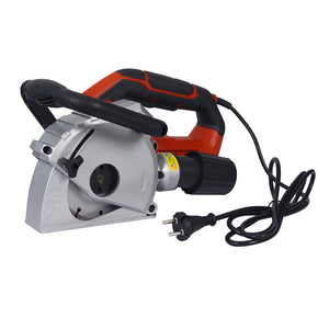 Scanalatrice a fresa per muro 1350W con 2 dischi Ø125mm con adattatore per aspirapolvere
