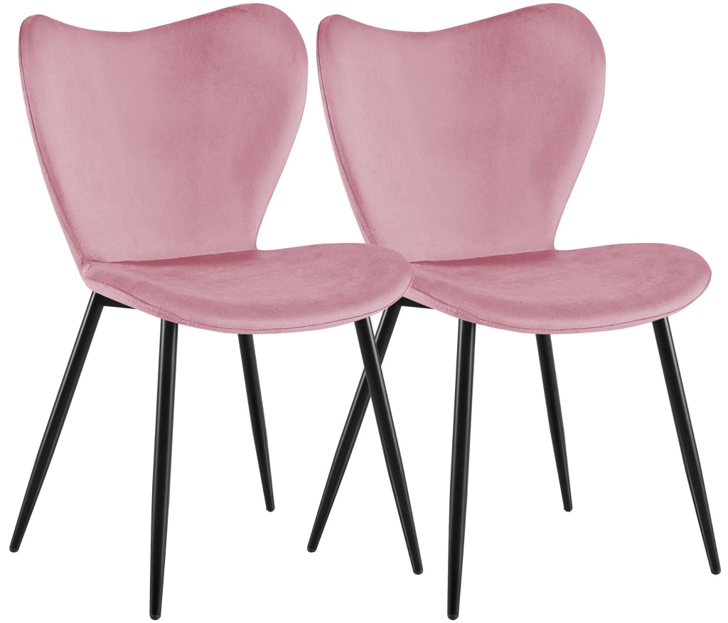 Set di 2 sedie per sala da pranzo Maika in velluto 7