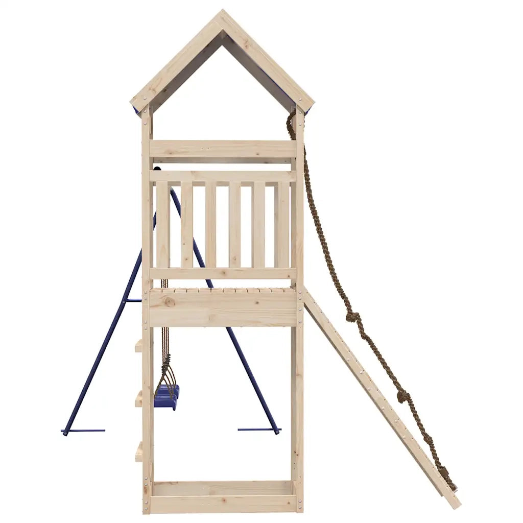 Set da Gioco da Esterno in Legno Massello di Pino 3279031