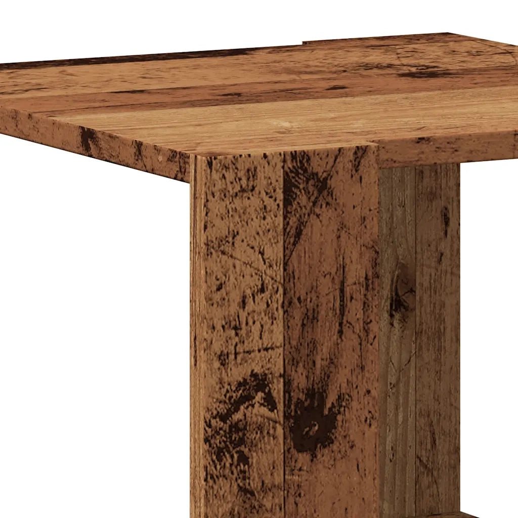 vidaXL Tavolino da Salotto Legno Vecchio 40x40x30 cm Legno Multistrato