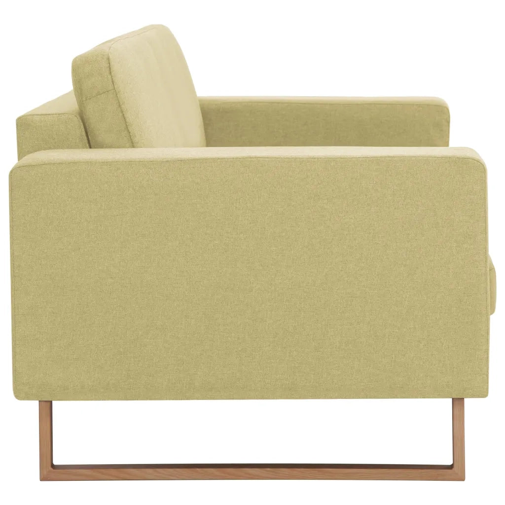 Divano a 2 Posti in Tessuto Verde cod mxl 21141