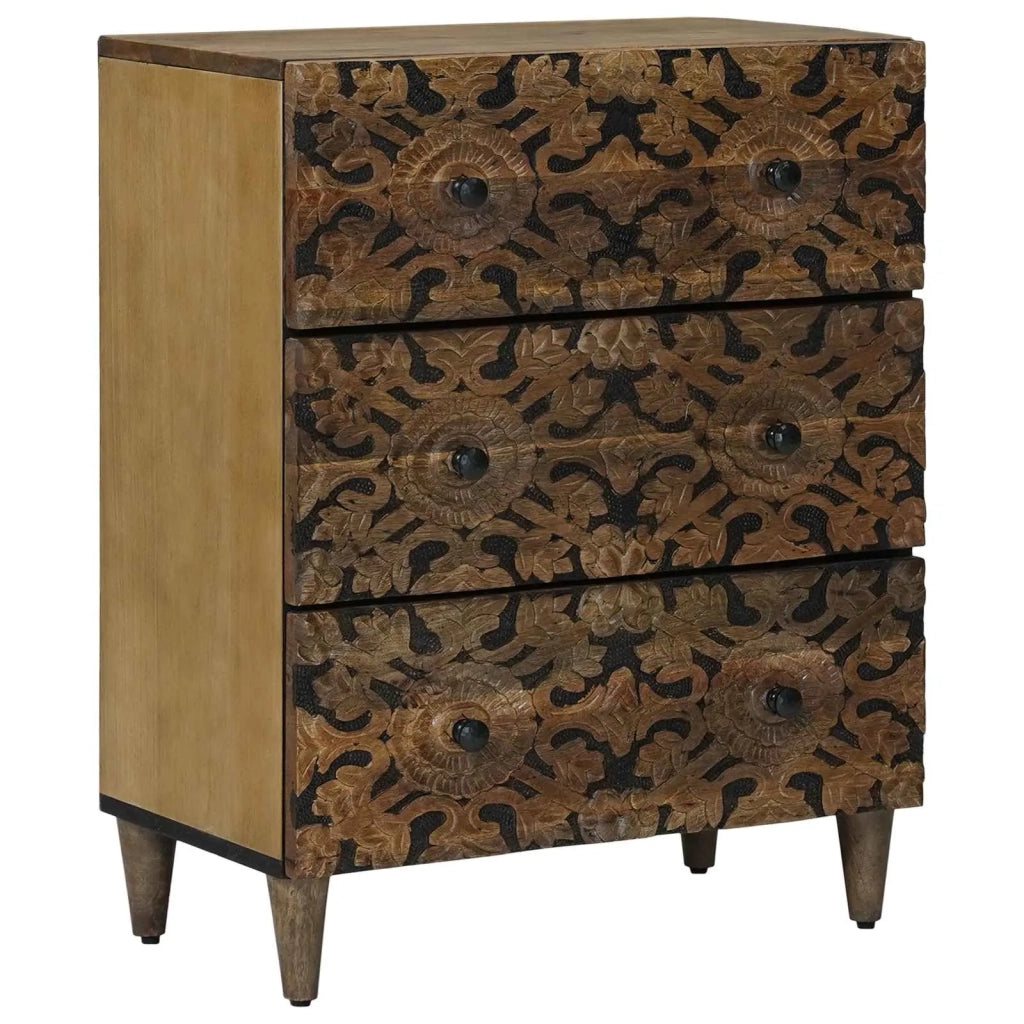 Credenza | Madia | Buffet da pranzo | Armadio da pranzo con Ripostiglio Marrone 60 x 33,5 x 75 cm