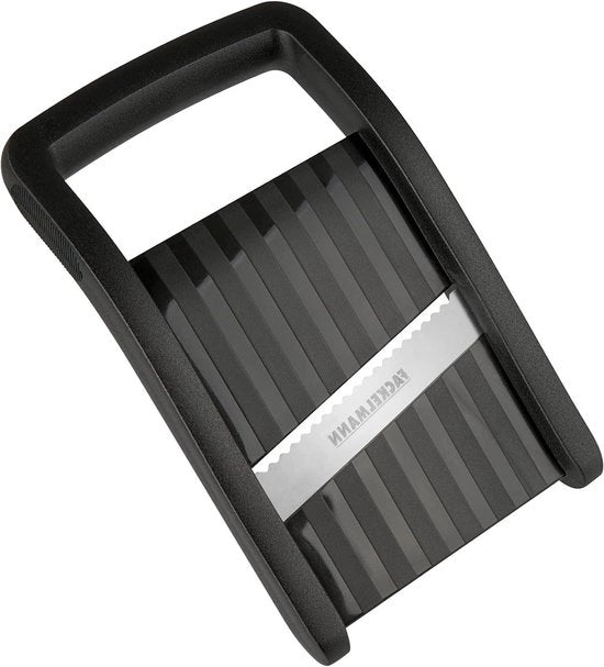 Sfoglia per zucchine Sfoglia compatta per zucchine con lama in acciaio inossidabile maniglia ergonomico colore nero-argento 1 pezzo 10 x 165 x 15 cm sfoglia per zucchine
