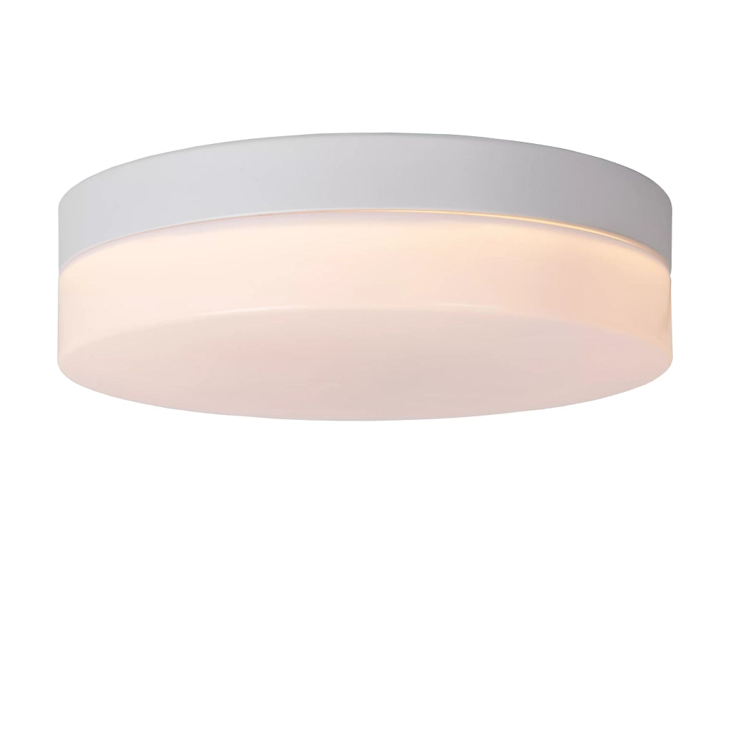 Plafoniera bagno tonda 23cm LED 12W bianca Lucide Biskit
