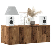 Mobile Porta TV Legno Vecchio 80x34x30 cm in Legno Multistrato 856012