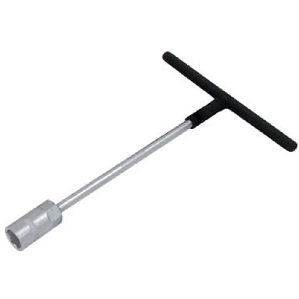 Trade Shop - Chiave Impugnatura A T 13mm Per Bussola Esagonale Profonda Soft Grip -