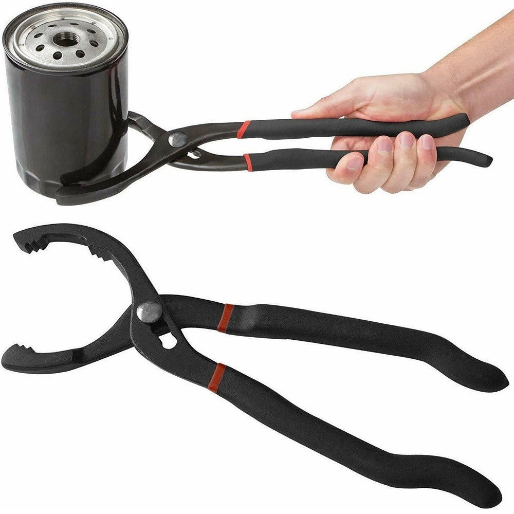 Trade Shop - Pinza Chiave Smontaggio Montaggio Filtro Olio Motore Auto Pinza Meccanico -