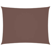 Parasole a vela | Telo Ombra | Vela da ombra Oxford Rettangolare 3x4 m Marrone