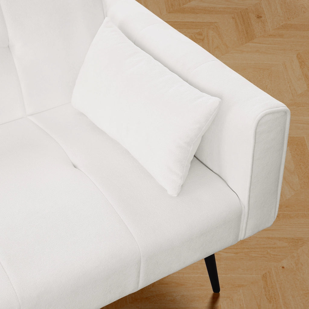 Divano Letto Futon Convertibile ¨C MINIMAL ¨C Tessuto, 2 Posti