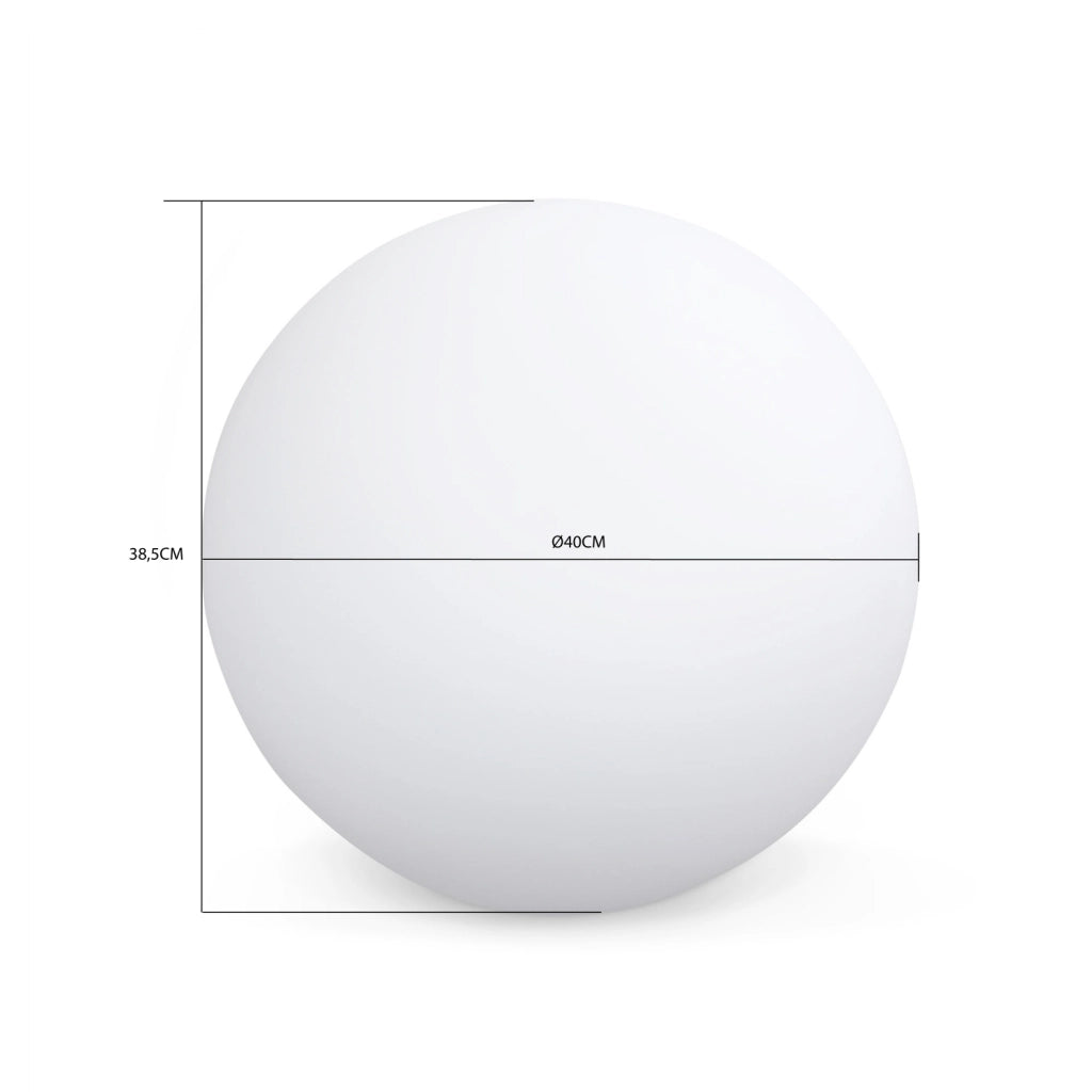 Palla luminosa a led senza fili, per interni/esterni, 16 colori