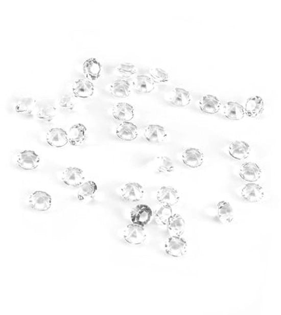 Cordone Acrilico 6 mm - 1000 Pezzi - Forma a Diamante - Decorazione - Lampade da Tavolo/Party - Luce e Glamour - Cordone Decorativo