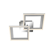 Applique Moderna Frame Metallo Cromo 44Cm Led Integrato 22W 3000K