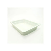 Bacinella rettangolare gastronomia in melamina bianca 35,3x26,5x6h