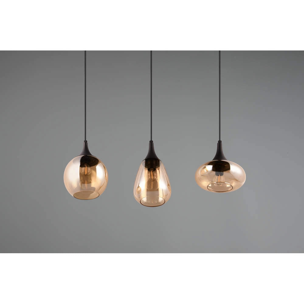 Lumina Sospensione a 3 Diffusori GD Trio