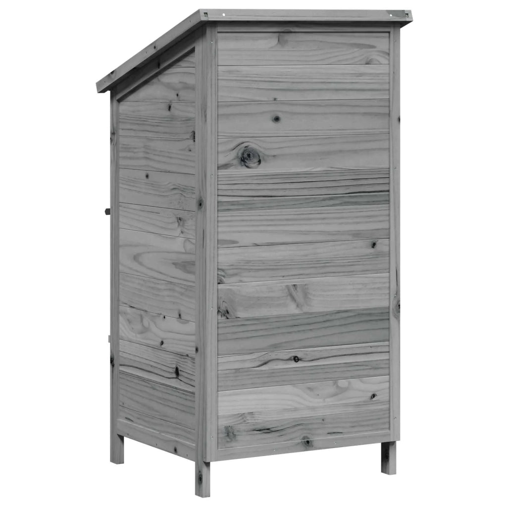 Capanno da Giardino Grigio 59 x 56 x 113,5 cm CFW2702166