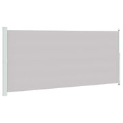 Tenda da Sole | Tenda laterale Retrattile per Patio 220x500 cm Grigia