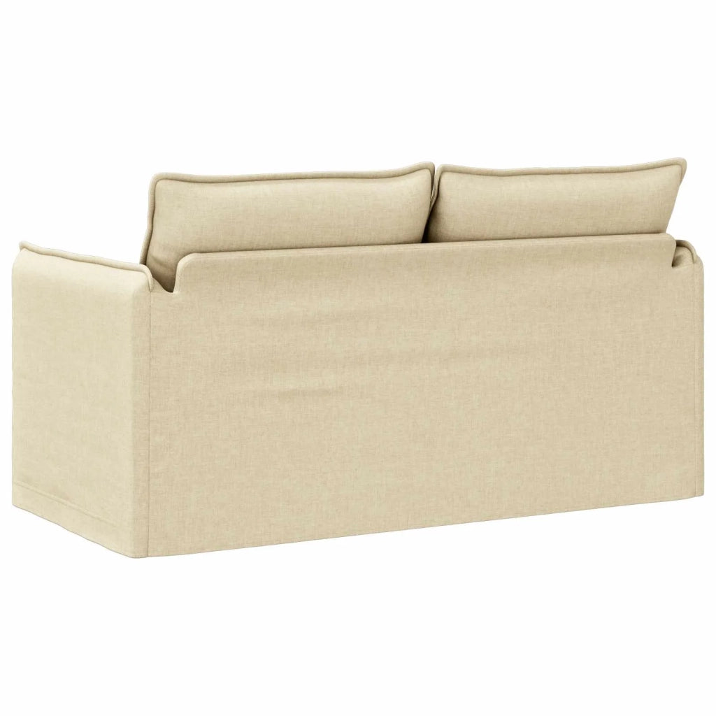 Divano Crema 156 x 82 x 85 cm Tessuto 42024523