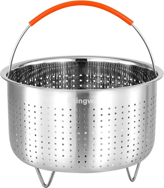 Stomatore per Instant Pot - Inserzione a vapore in acciaio inossidabile per verdure - Sicuro e duraturo