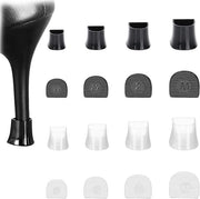 8 Paia di Protezioni per Tacco a Stiletto - Protezione per Suola in Gomma Translucida per Tacco Alto - Protezioni per Tacco da Sposa