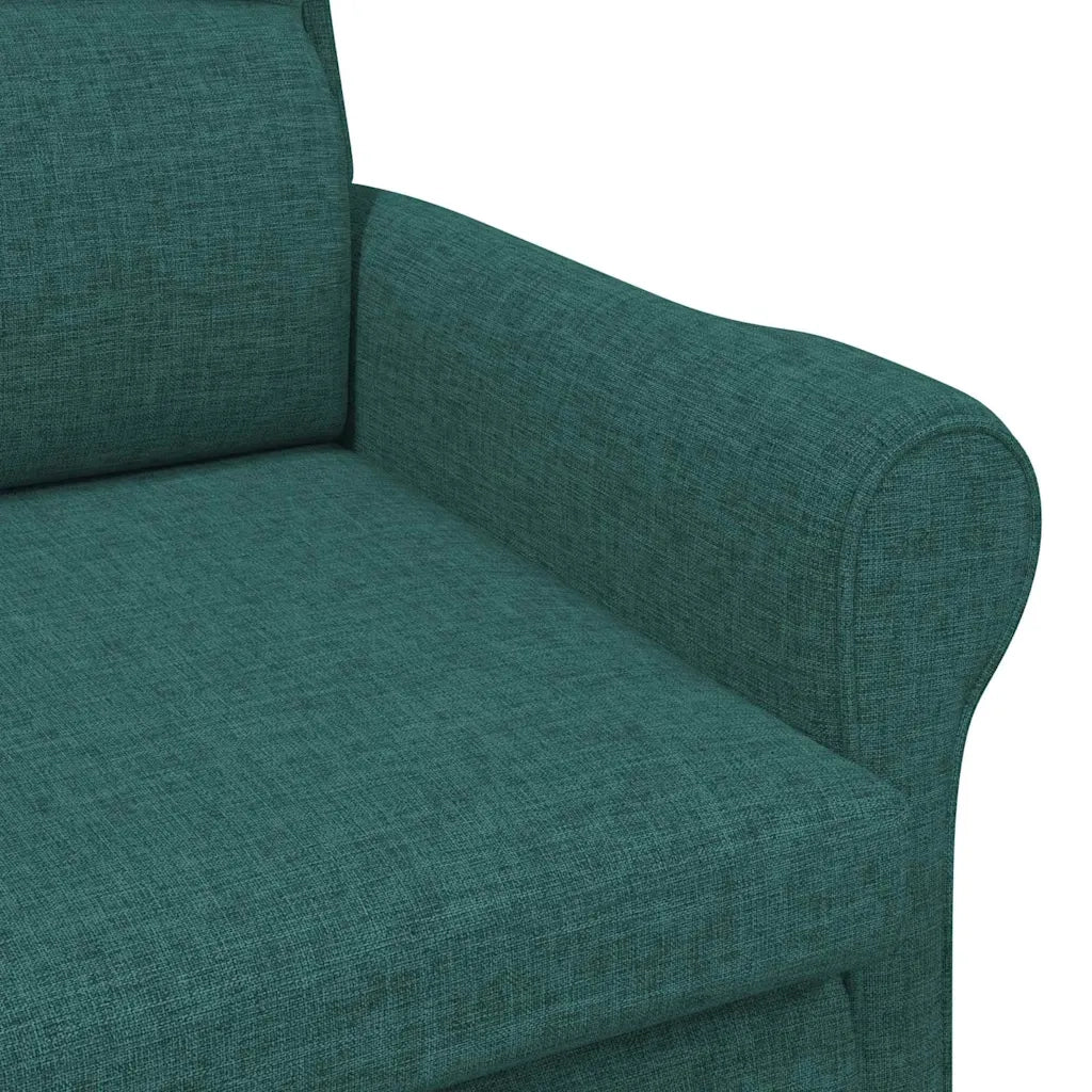 poltrona Verde scuro 76 x 94 x 102 cm Tessuto