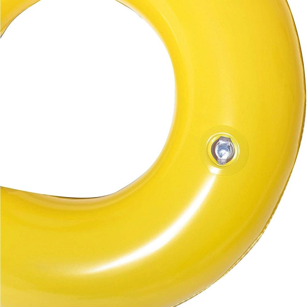 Trade Shop - Ciambella Salvagente Gonfiabile Bambini Con Testa Animali Safari Assortiti 36112 -