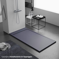 Piatto Doccia 70x150 cm in Pietra Bonussi Kamet Antracite