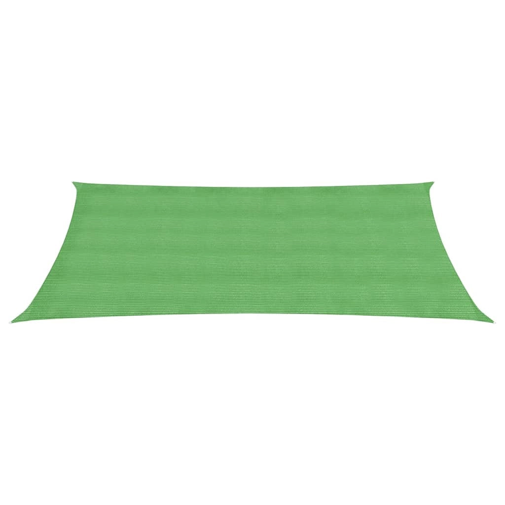 Vela ombreggiante/ombrellone 160 g/m² HDPE 2 x 4,5 m verde chiaro 02_0009369