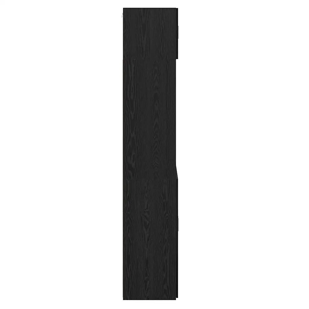Armadio Rovere Nero 80 x 42,5 x 225 cm Legno multistrato