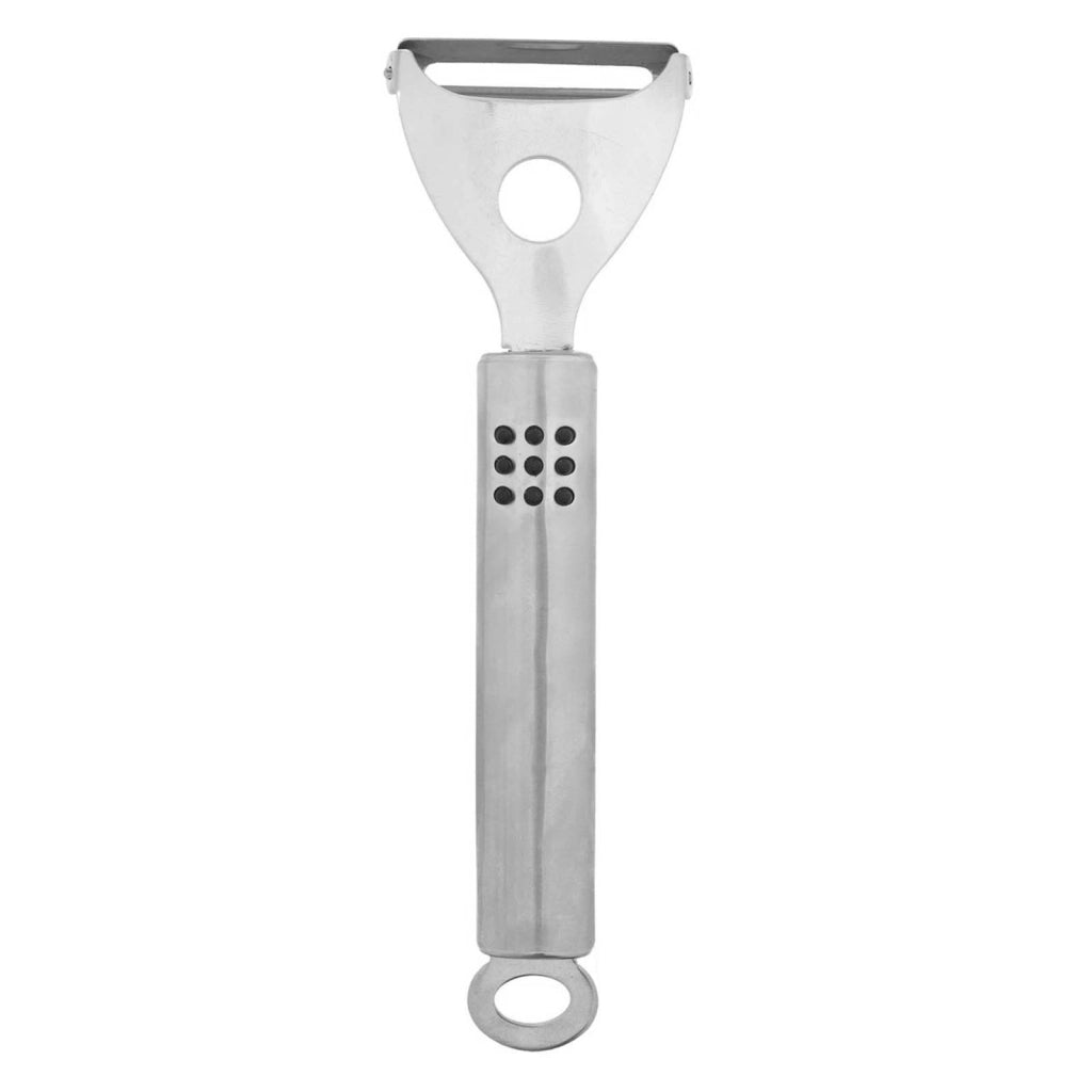 Pelapatate in Acciaio Inossidabile 18.5cm per Frutta Verdura Ultra Resistente Argento Alpina