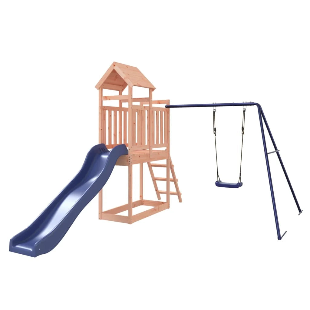 Area giochi esterna 242 x 379 x 214 cm in legno massello di abete Douglas 02_0004980